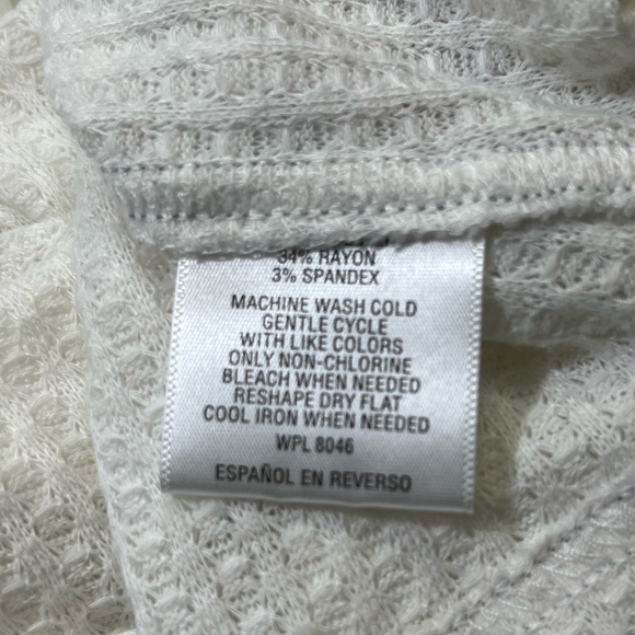 Style and Co Longsleeve Sweater Blouse - Picture 5 of 6